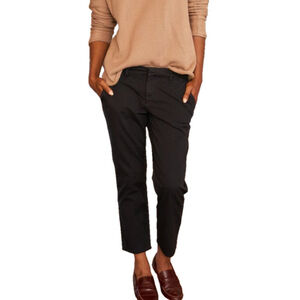 Frank & Eileen Black Wicklow Italian Chino Pants Size 6